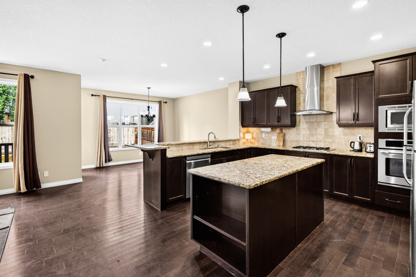 Kitchen, island and wall oven, 370 Silverado Way SW